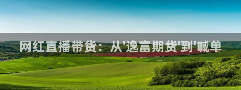 飞速体育高清直播：网红直播带货：从\'逸富期货\'到\'喊单